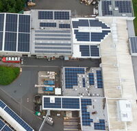 2019: Photovoltaic system on the roofs of the MKV plant