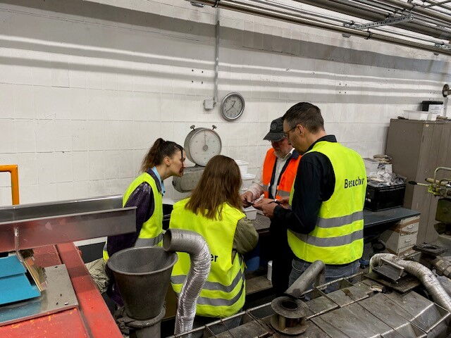 SKZ visit at MKV Kunststoffgranulate