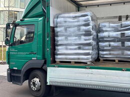 MKV material donation to the SKZ (truck)