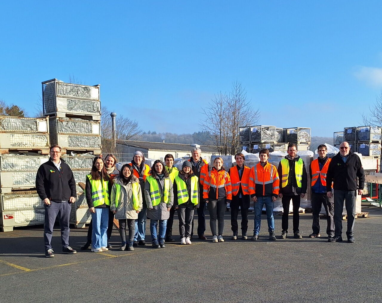 Studenten der RWTH Aachen BVSE-Mitarbeiter und die MKV